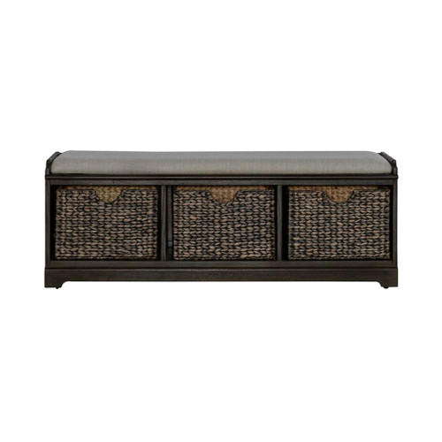 Mill Creek - Wall Bench - Dark Brown