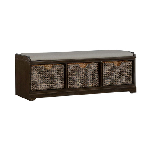 Mill Creek - Wall Bench - Dark Brown