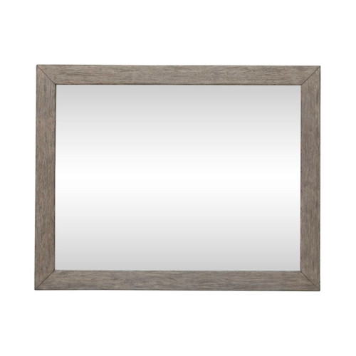 Skyview Lodge - Landscape Mirror - Light Brown Skyview Lodge - Landscape Mirror - Light Brown