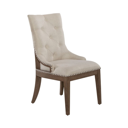 Americana Farmhouse - Upholstered Shelter Side Chair