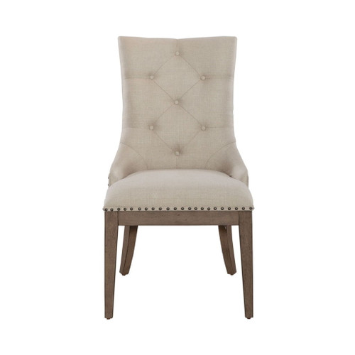 Americana Farmhouse - Upholstered Shelter Side Chair