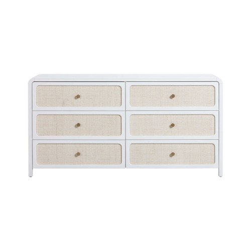 Patty - Rattan 6 Drawer Dresser