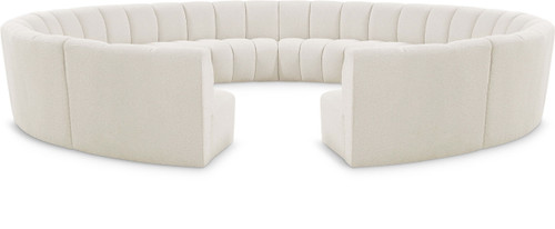Infinity - 12 Piece Boucle Modular Sectional