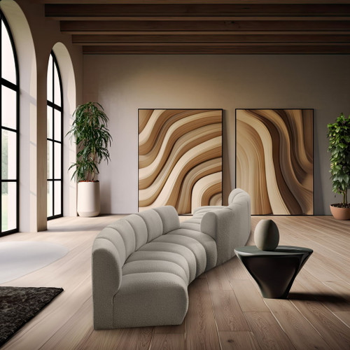 Infinity - 4 Piece Boucle Modular Sectional