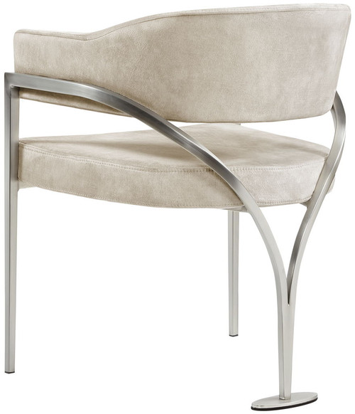 Madelyn - Dining Chair (Set of 2) - Brushed Chrome