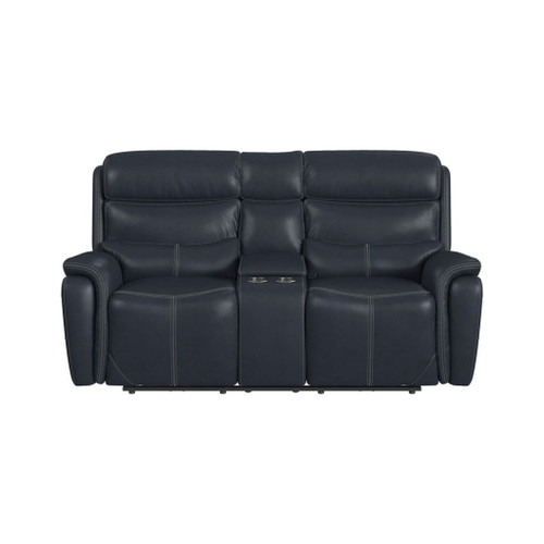 Aruba - Power Motion Loveseat With Power Headrest And Console
