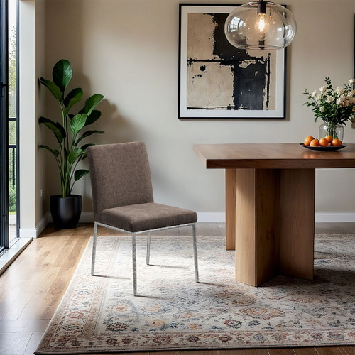 Reeves - Dining Side Chair (Set of 2) - Silver Base