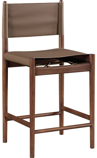 Rawlins - Counter Stool - Walnut Frame
