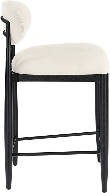 Riccio - Stool - Black Frame