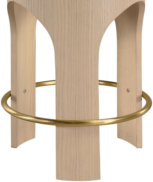 Bocceli - Counter Stool - Natural Base