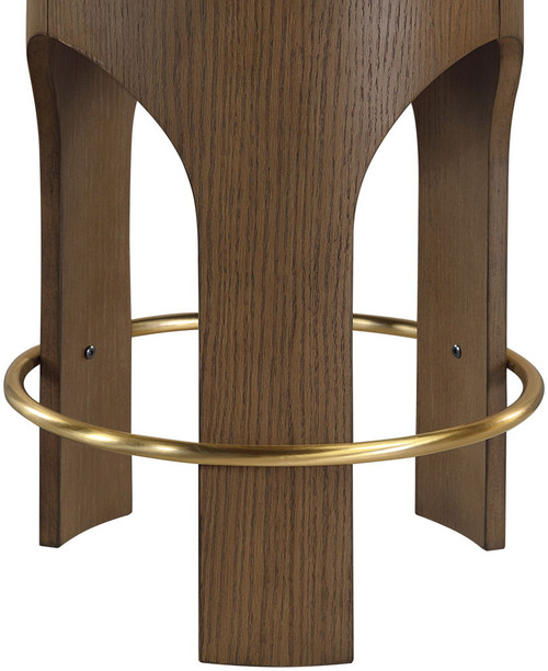 Bocceli - Counter Stool - Brown Base