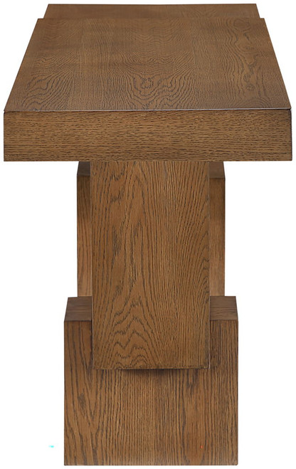 Anzio - Oak Veneer And Solid Wood Console Table