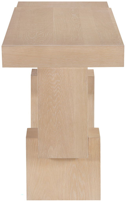 Anzio - Oak Veneer And Solid Wood Console Table