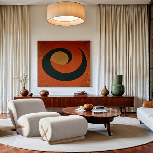 Akira - Fabric Ottoman