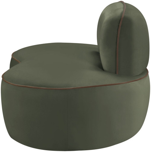 Swerve - Velvet Upholstered Chair