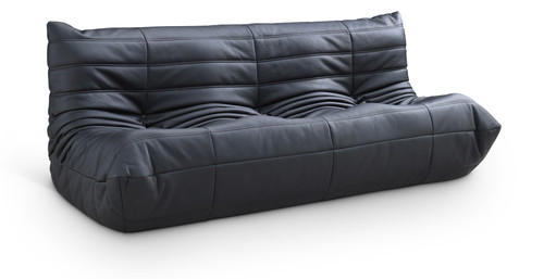 Relax - Vegan Leather 77.75" Upholstered Sofa