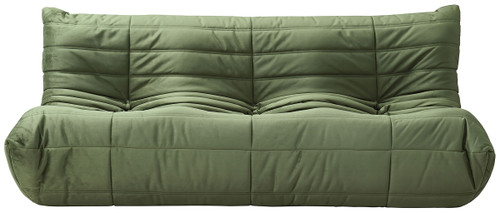 Relax - Velvet 77.75" Upholstered Sofa