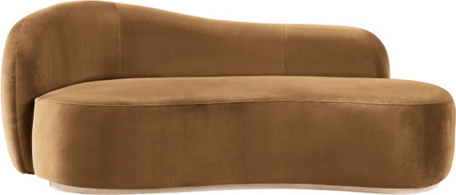 Gustavo - Velvet Upholstered Chaise