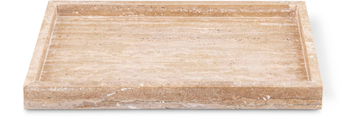 Barletta - Travertine Rectangular Tray - Natural Barletta - Travertine Rectangular Tray - Natural