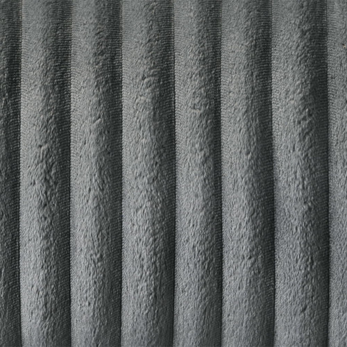 Lesley - Motion Sofa - Gray Corduroy & Velvet