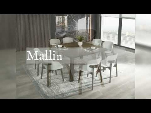 Mallin - Dining Table - Walnut