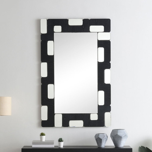Dara - Accent Mirror - Black Dara - Accent Mirror - Black