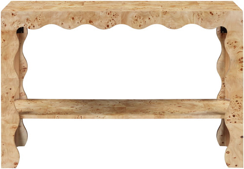 Vassa - Burl Veneer Console Table