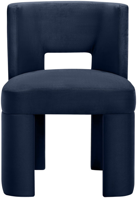 Zuno - Velvet Performance Fabric Upholstered Dining Chair (Set of 2)