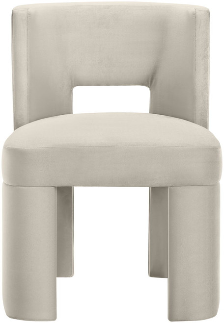 Zuno - Velvet Performance Fabric Upholstered Dining Chair (Set of 2)