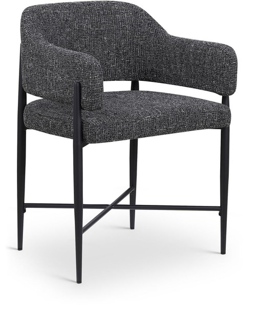 Dame - Fabric Upholstered Dining Chair (Set of 2)