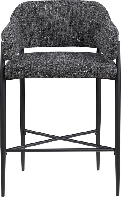 Dame - Fabric Upholstered Counter Stool (Set of 2)