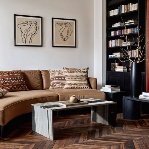 Vernazza - Marble Table - Panda