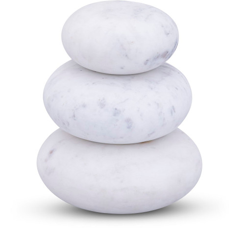 Pumpkin - 3 Piece Marble Decorative Object