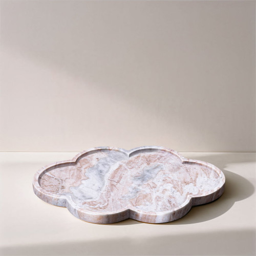 Rimini - Marble Clover Shaped Tray