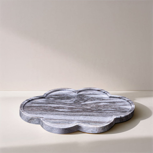 Rimini - Marble Clover Shaped Tray
