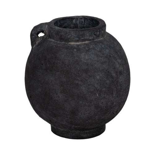 7" Bulbous Jug With Handle - Black 7" Bulbous Jug With Handle - Black
