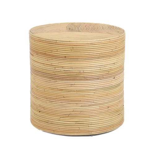 Matea - Rattan Arch Side Table - Natural Matea - Rattan Arch Side Table - Natural