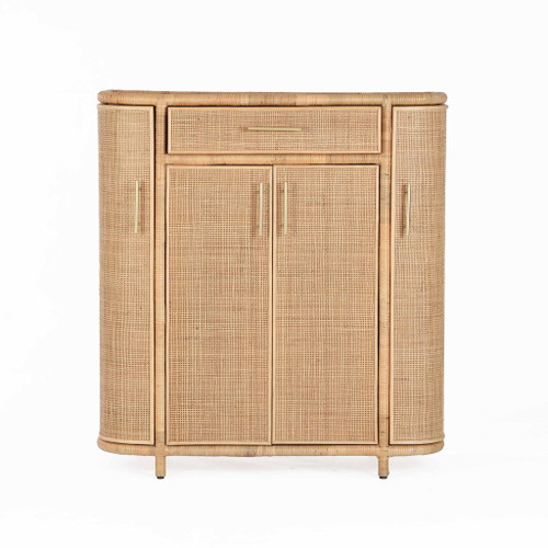 Tarot - Rattan Bar Cabinet - Natural Tarot - Rattan Bar Cabinet - Natural