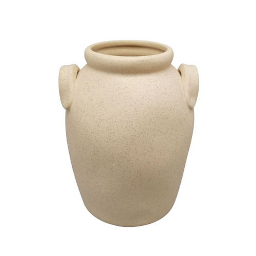 6" Textured Jug With Handles - Sand 6" Textured Jug With Handles - Sand