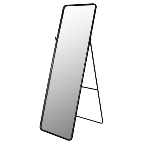 Rectangular Standing Mirror - Black Rectangular Standing Mirror - Black