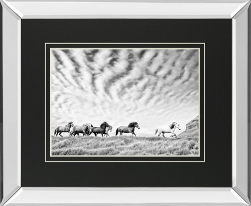 Horse Run III By PHBurchett - Dark Gray Horse Run III By PHBurchett - Dark Gray