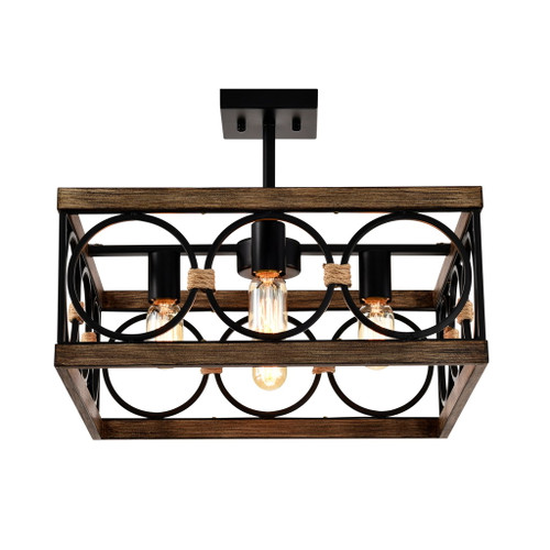 Kitchen Island Lights Ceiling Light Farmhouse Dining Room Light Fixture, Wood And Metal Rectangular Ceiling Light, Ceiling Lighting For Living Room, Conference Room, Home Office Kitchen Island Lights Ceiling Light Farmhouse Dining Room Light Fixture, Wood And Metal Rectangular Ceiling Light, Ceiling Lighting For Living Room, Conference Room, Home Office