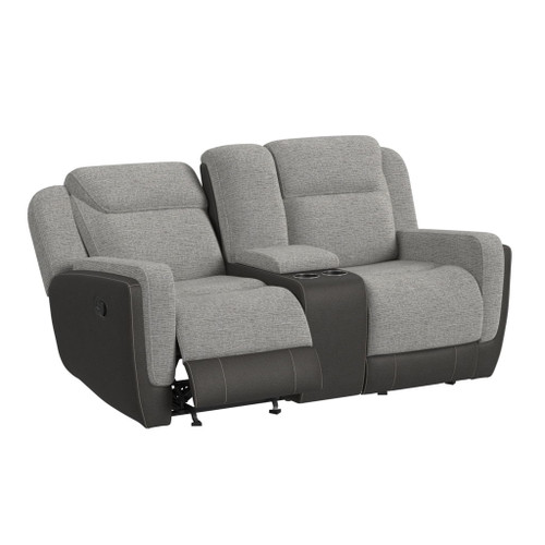 Hornet - Motion Glider Loveseat With Console