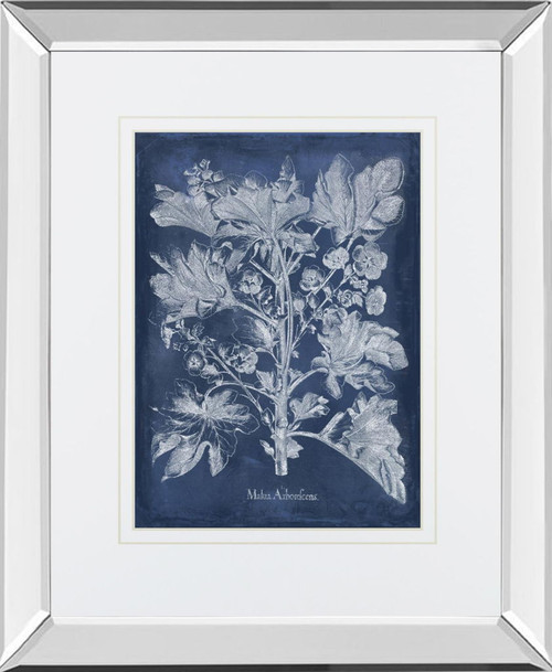 Besler Leaves in Indigo II By Vision Studio - Blue Besler Leaves in Indigo II By Vision Studio - Blue