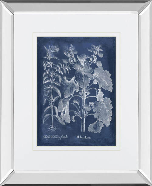 Besler Leaves in Indigo I By Vision Studio - Blue Besler Leaves in Indigo I By Vision Studio - Blue