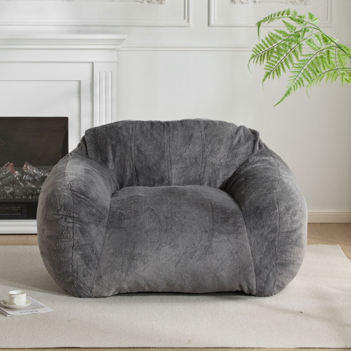 Sezze - Indoor Bean Bag Chair - Gray