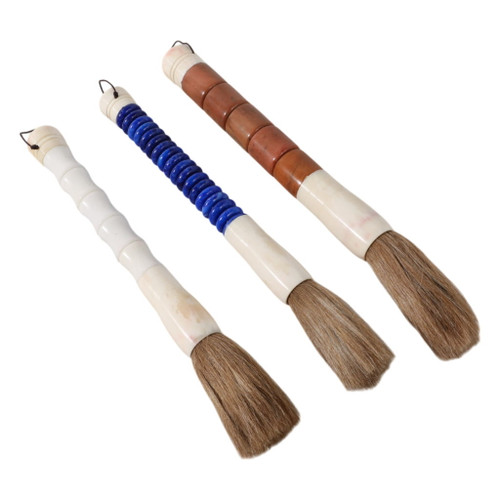 Jade Calligraphy Brush (Set of 3) - Multi Jade Calligraphy Brush (Set of 3) - Multi