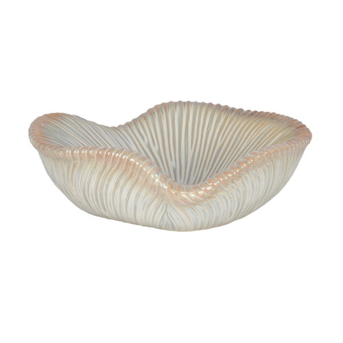 Sopron Large Mushroom Bowl - Ivory / Beige Sopron Large Mushroom Bowl - Ivory / Beige