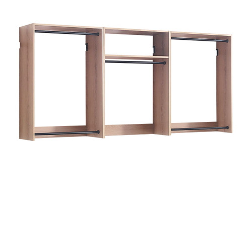Devi - Wall Mounted Wood Closet System & Modular Design Devi - Wall Mounted Wood Closet System & Modular Design
