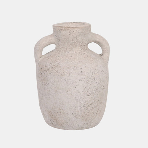 Double Handle Vase - Ivory Double Handle Vase - Ivory